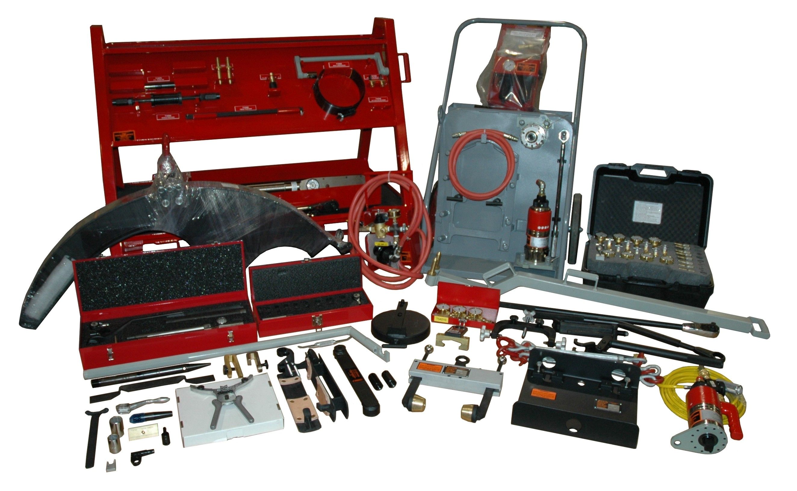Tool Cart for GE FDL Engines with Mechanical Fuel Systems